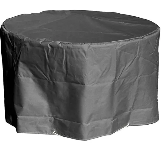 Telo di protezione per Tavolo rotondo d 120 x a 70 cm colore Antracite - antracita