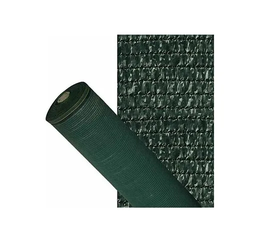 Telo rete ombreggiante Alta schermatura 90% oscurante Verde frangisole - 3,00 mt x 100 mt...