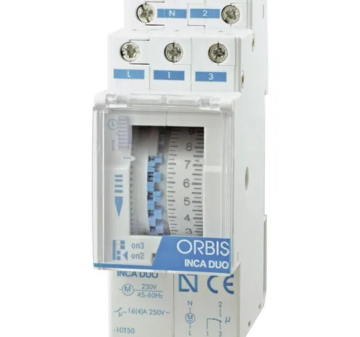ORBIS Zeitschalttechnik Temporizzatore per guida DIN Tensione di funzionamento: 230 V/AC I...