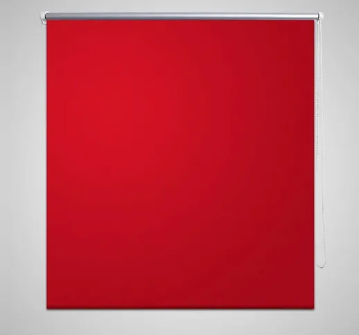 Longziming - Tenda a Rullo Oscurante 100 x 175 cm Rosso