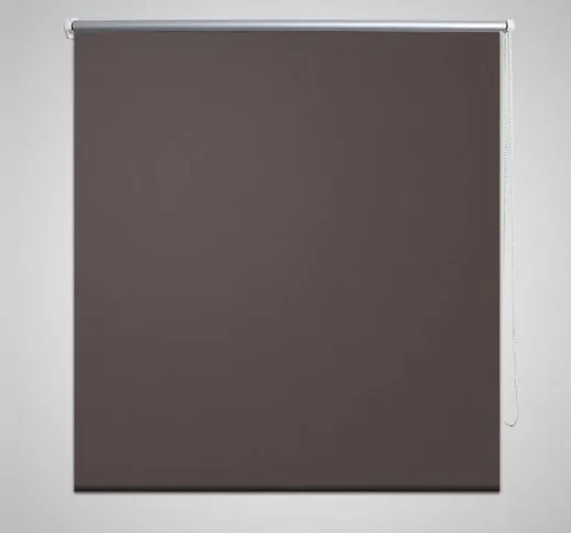 Decdeal - Tenda a Rullo Oscurante 120 x 175 cm Caffè
