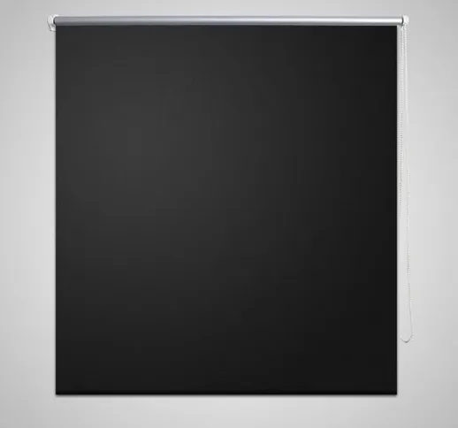Decdeal - Tenda a Rullo Oscurante 160 x 175 cm Nera