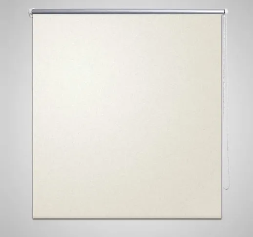 Longziming - Tenda a Rullo Oscurante 80 x 175 cm Bianco Avorio