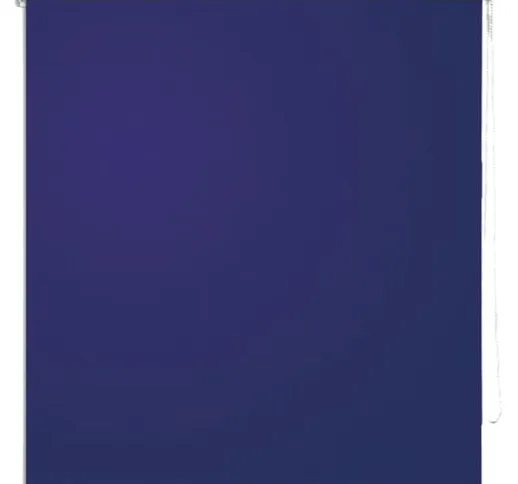 vidaXL Tenda a Rullo Oscurante 100 x 175 cm Blu Marino - Blu