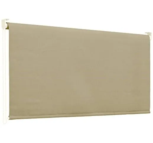 Tenda da sole a caduta 150 x 250 centimetri tenda parasole verticale color beige