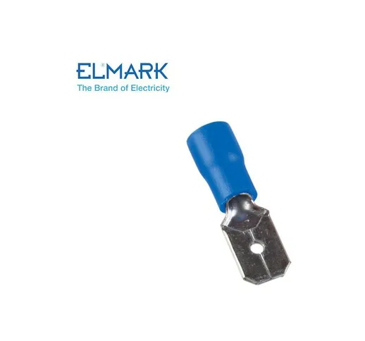 Elmark - terminali isolati mdd maschio blister 2-250/BLU 100PZ