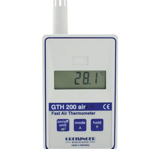 Greisinger GTH 200 AIR Termometro -25 - +70 °C Sensore tipo Pt1000