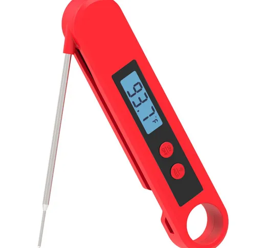 Termometro per alimenti impermeabile con calibrazione della retroilluminazione Termometro...