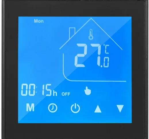 Termostato WiFi Smart Termostato Display lcd Settimanale programmabile per il riscaldament...