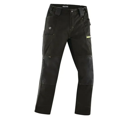 Pantaloni da lavoro Terrax Abbigliamento da lavoro taglia 54 nero / lime 