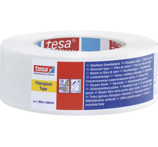 60101-00002-00 Nastro in tessuto ® Professional Bianco (L x L) 90 m x 48 mm 1 pz. - 