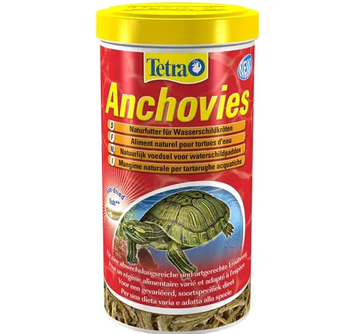 Anchovies 1000ml/150gr - Acciughe per Tartarughe Acquatiche - 