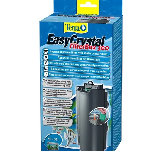 EasyCrystal FilterBox 300 - Filtro Interno per Acquari da 40 a 60 Litri - 