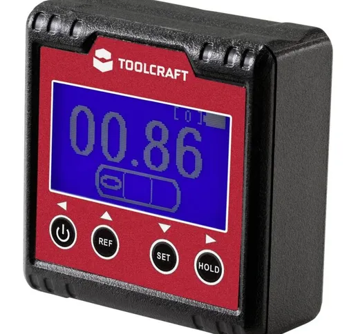 Toolcraft - TO-6547356 Goniometro digitale 360 °