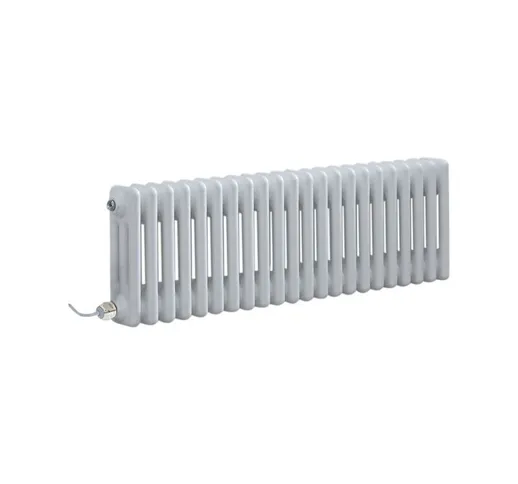 Regent Radiatore Termoarredo Elettrico di Design Orizzontale - Termosifone Bianco - 3 x 22...