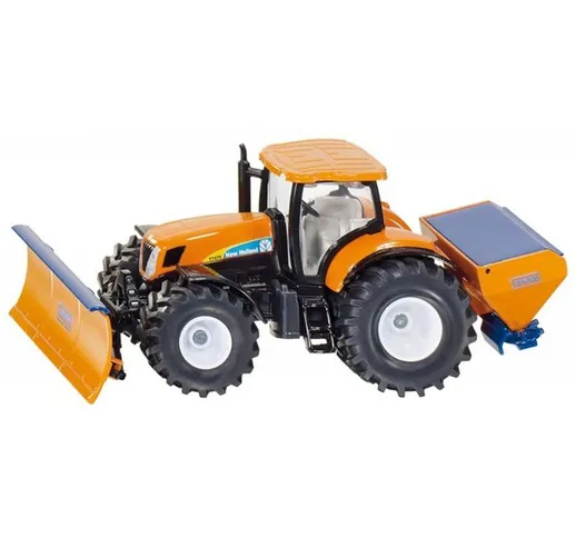 Trattore giocattolo New Holland con spargisale - Siku