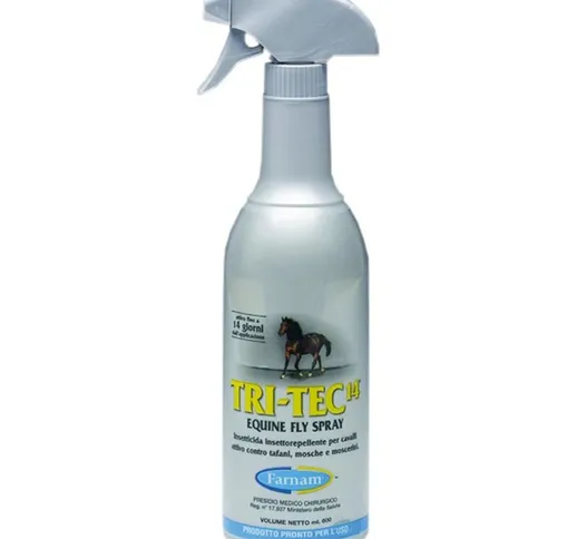TRI-TEC 14 insettorepellente per cavalli contro tafani mosche e insetti volanti con filtro...