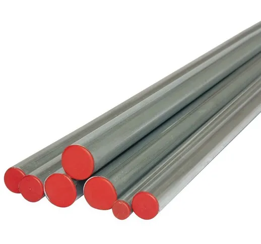 Tubo acciaio c bar 2 m 18 x 1,2 mm strato zincato esterno