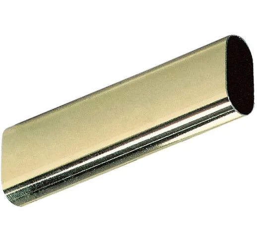 Tubo ovale ottonato mm.30x15 aste da cm.150