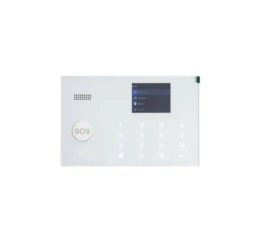 Kit Plus Sistema di Allarme Video gsm 4G + WiFi Bianco - Bianco - Tuya