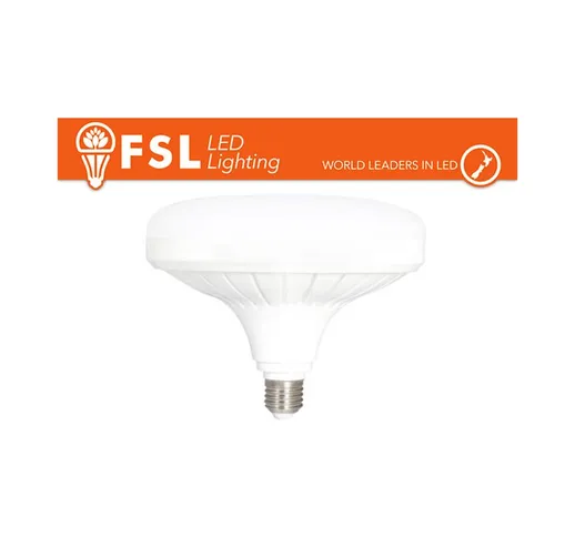  - lampadina ufo neon led 120° 22 watt 220-240 volt 25000 ore A+ CE E27 bianco freddo no l...