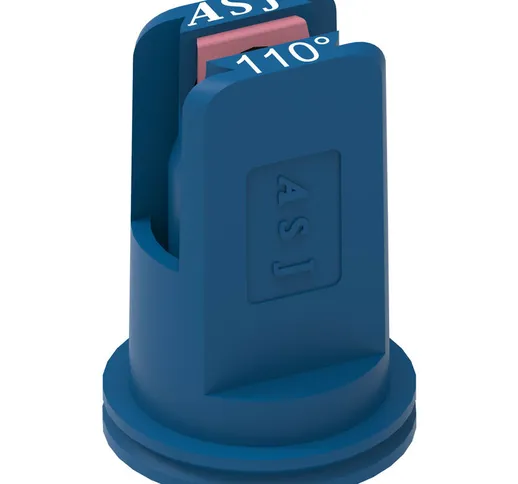 Asj Spray-jet - Ugello a ventaglio antideriva con inserto in ceramica blu ø 1mm - Azzurro