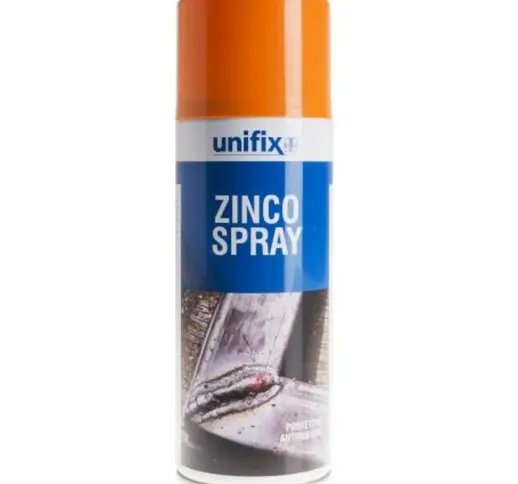 Unifix - bomboletta spray protettivo per superfici metalliche zinco spray da 400 ml