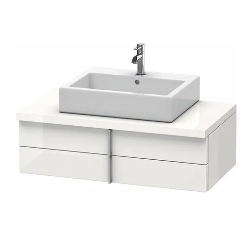 Vero mobile lavabo 518x1000x285mm lucido albicocca perla