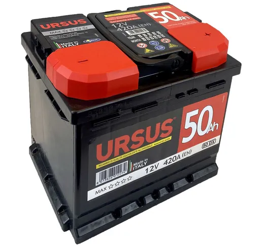 URSUS MAX BATTERIA 50 DX batteria per auto - ricambio