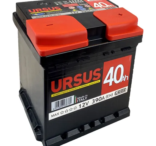Ursus max batteria L40 dx batteria per auto - ricambio
