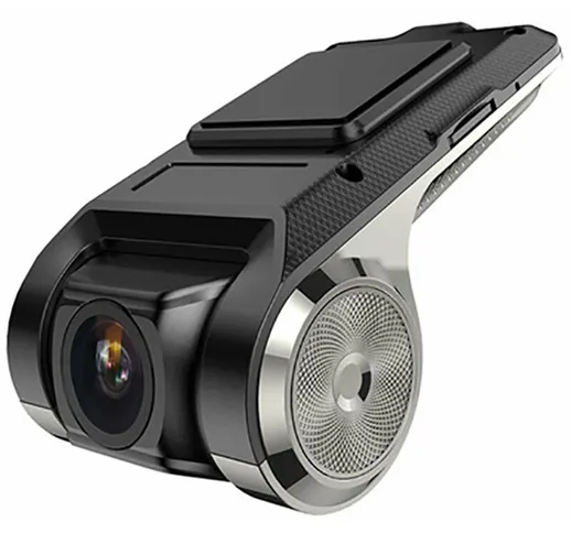 Lifcausal - usb Dash Camera Car dvr HD720P, Lente rotante a 90° Videoregistratore stradale...