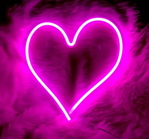 Usb led Neon Light Sign Acrilico Lampada al neon Atmosfera luminosa Luce notturna Party Ba...