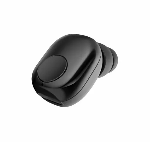 V-tac - Auricolare Bluetooth 55mAh Colore Nero
