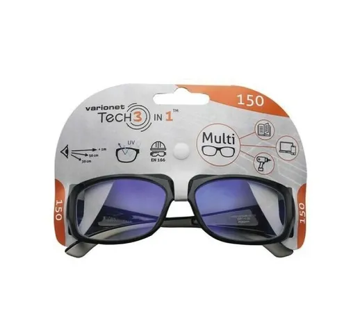 Varionet - tech 3 in 1 occhiali multi-funzione per presbiti 150 - 1.5 dpt VH20 150 C01