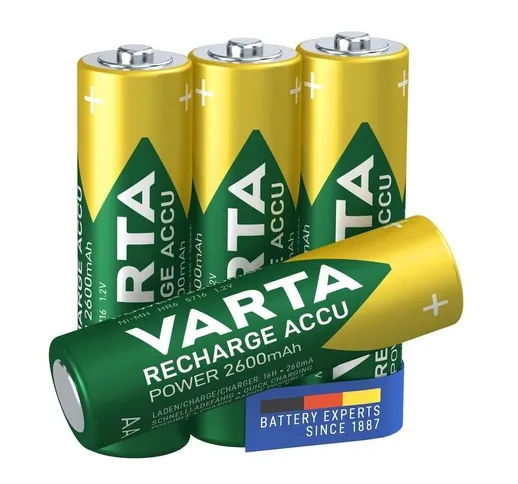 Batteria ricaricabile stilo Aa R2u Prof. 2600mah Bl.4pz - 