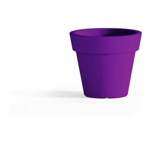 Vaso in Polimero Monacis Gemma Viola - ø 80 cm. - h 70 cm.