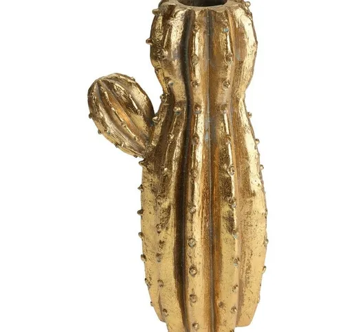 Vaso cactus oro CM.21X41