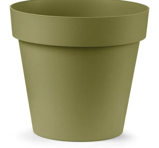 Vaso Cleo Lovin'Green 100% Plastica Riciclata | Verde Oliva - 20 cm