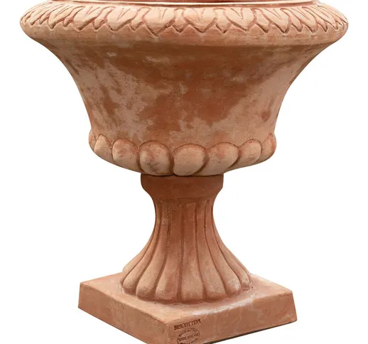 Vaso terracotta 43x40x40 cm Made in Italy Vaso grande da esterno artigianale Vasi terracot...