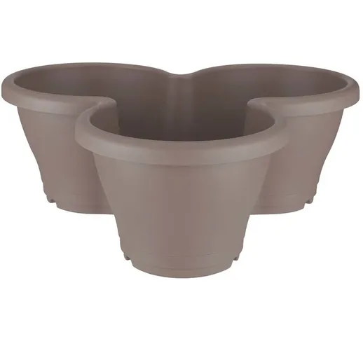 VASO CORSICA VERTICAL GARDEN S TAUPE - 