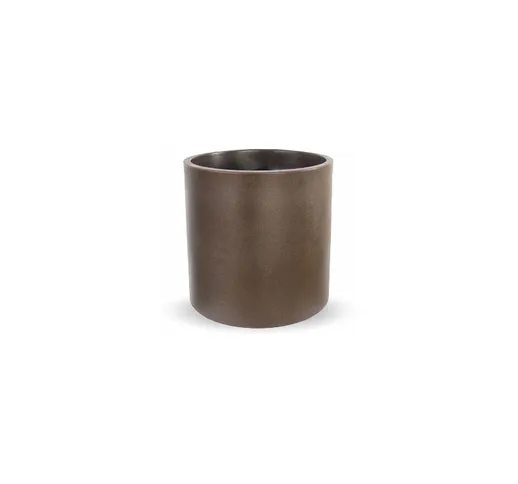 Vaso da fiori 80 bronzo opaco ø80x80cm - Bronzo - Moovere