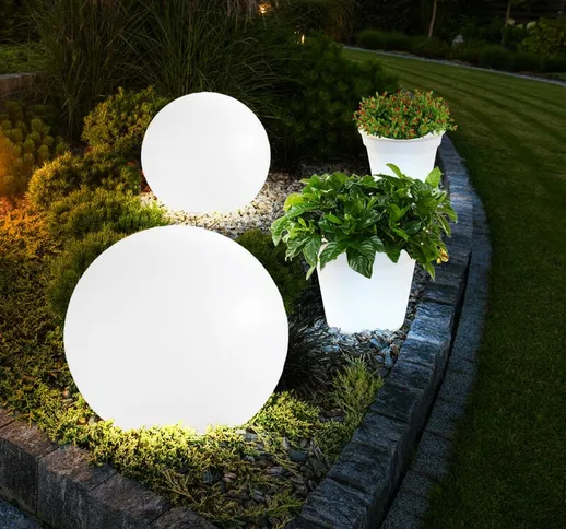 Vaso da fiori a led solare, sfera solare, vaso da fiori, luminoso, decorazione da giardino...