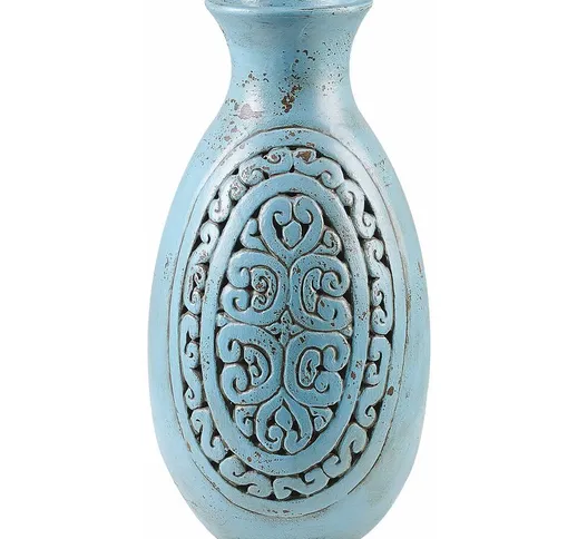Vaso decorativo blu MEGARA