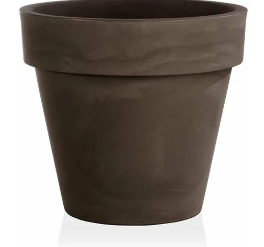 Vaso fioriera in resina standard one Ø60 - bronzo Teraplast bronzo