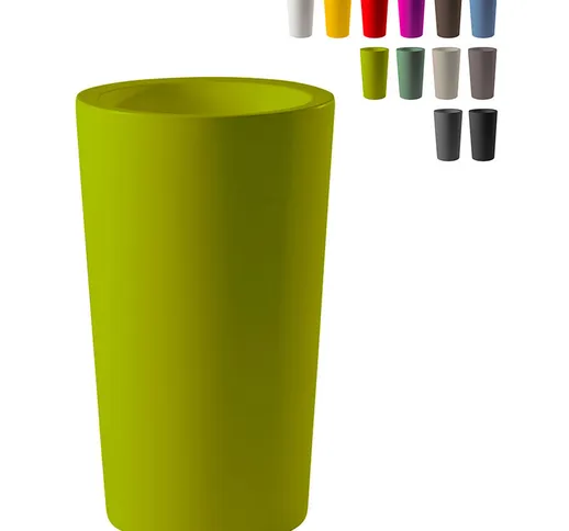 Vaso grande design X-Pot 135 Colore: Verde 2 - Slide