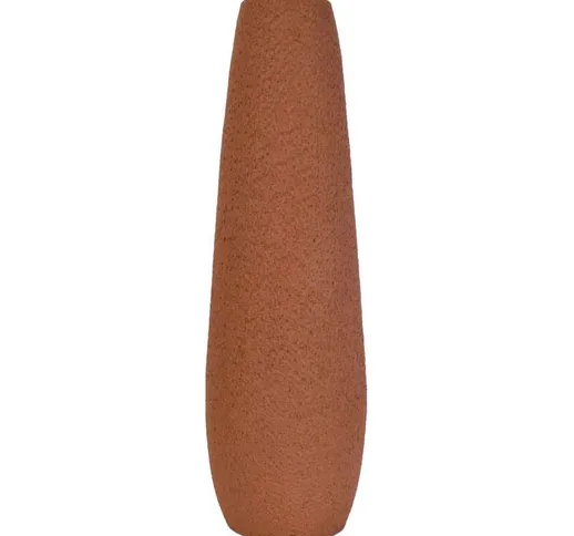 Pt' - Vaso in resina Elegance 46 cm Arancione terracotta