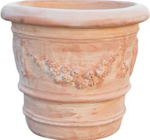 Vaso in terracotta Galestro 100% Made in Italy, interamente fatto a mano