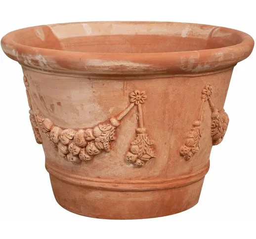 Vasi terracotta grandi per piante 69x47 cm Made in Italy Vaso grande da esterno artigianal...