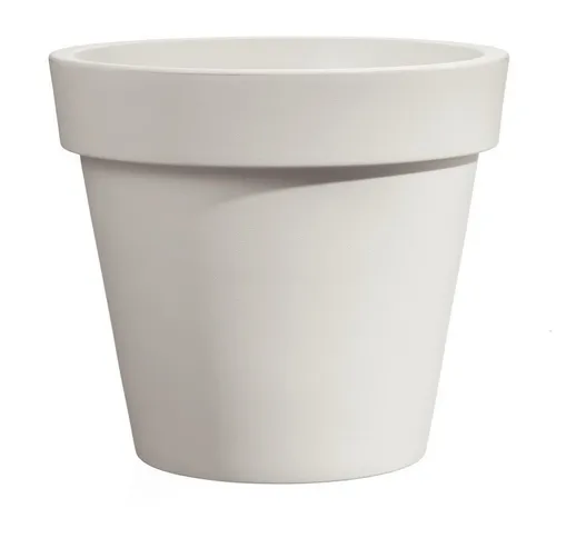 Veca - Vaso Jolly Rotondo Bianco - 55 cm - Bianco