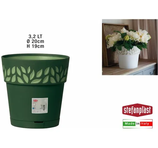 Bighouse It - VASO OPERA DEC. CLOE CM.20X19h VERDONE VERDE SALVI